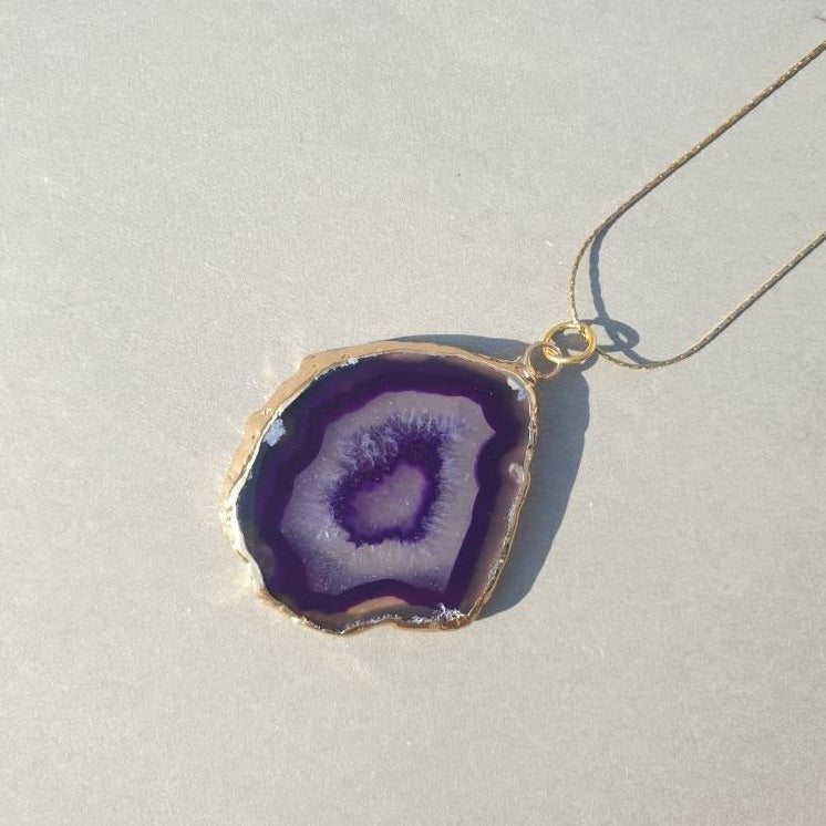 Crystal Pendant - Puddle