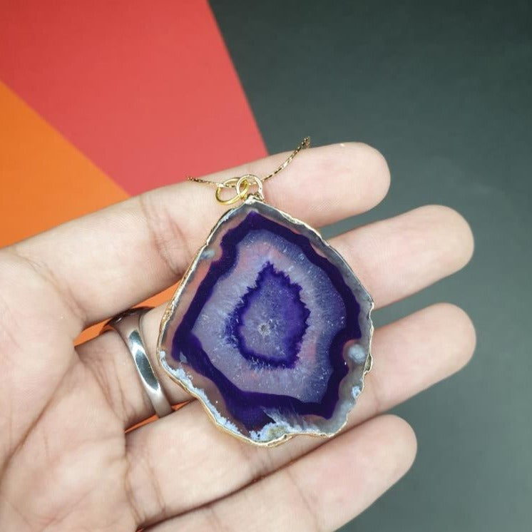 Crystal Pendant - Puddle