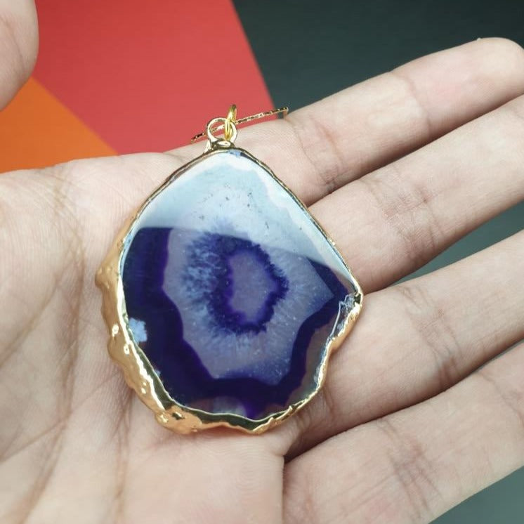 Crystal Pendant - Puddle