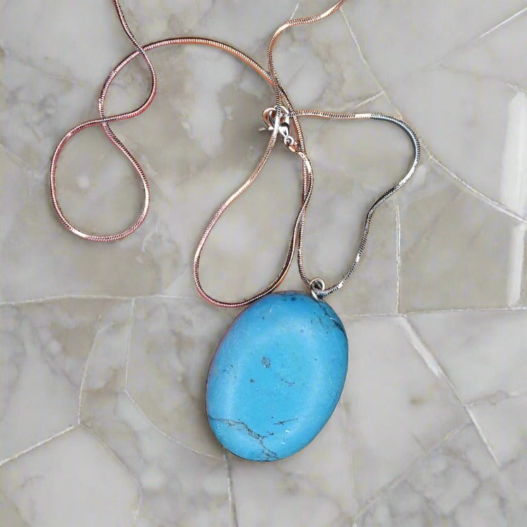 Blue Stone Pendant