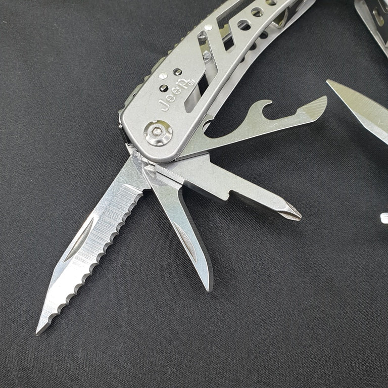 Jeep Multi-tool Plier with 11 Screw Driver Bits
