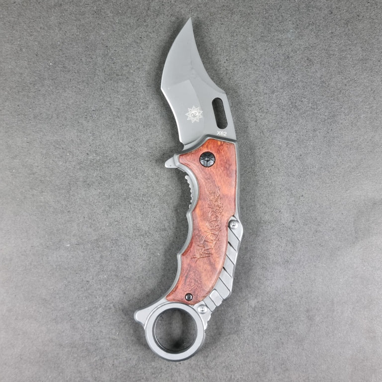 DERESPINA X62 Folding Karambit Knife | 2.9/7"