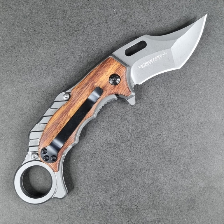 DERESPINA X62 Folding Karambit Knife | 2.9/7"