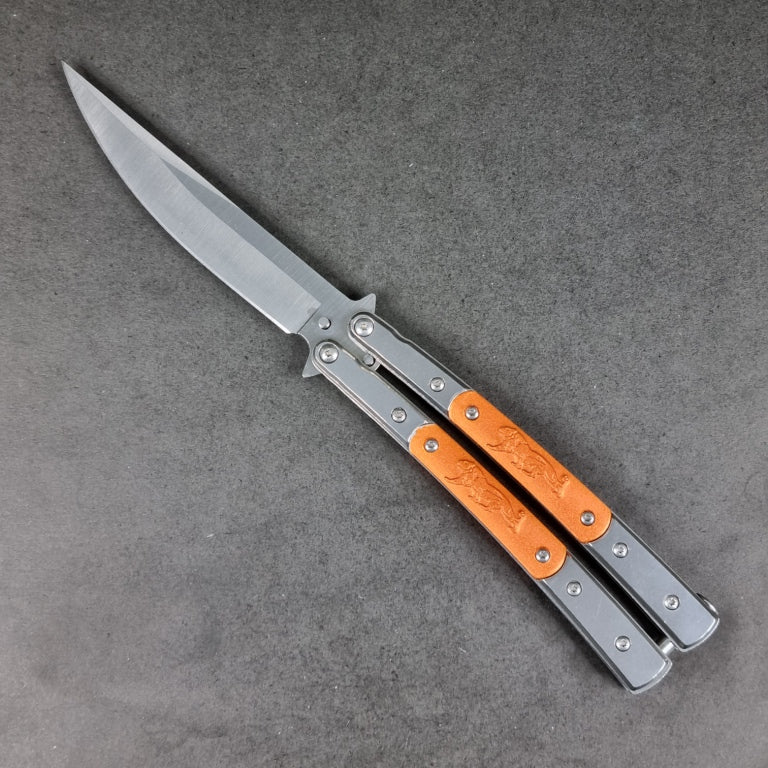 Heavy Duty Butterfly Knife 4/9.2"