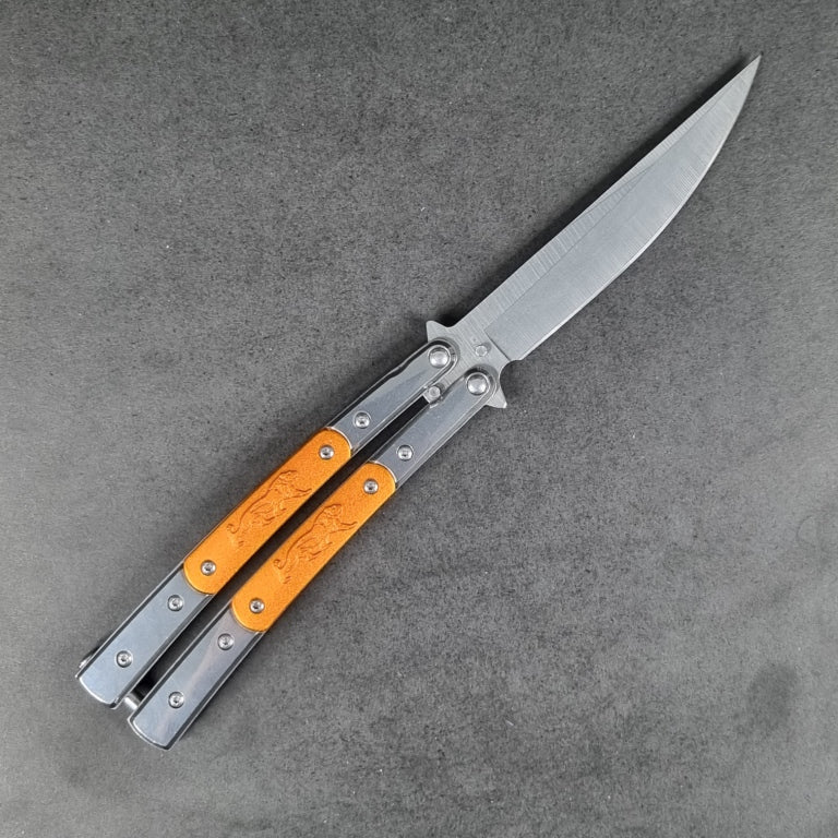Heavy Duty Butterfly Knife 4/9.2"