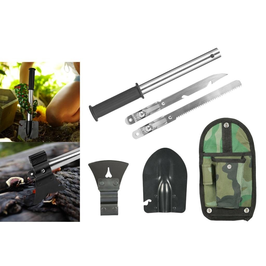Multifunctional Shovel / Axe | 6 in 1 Multi-tool