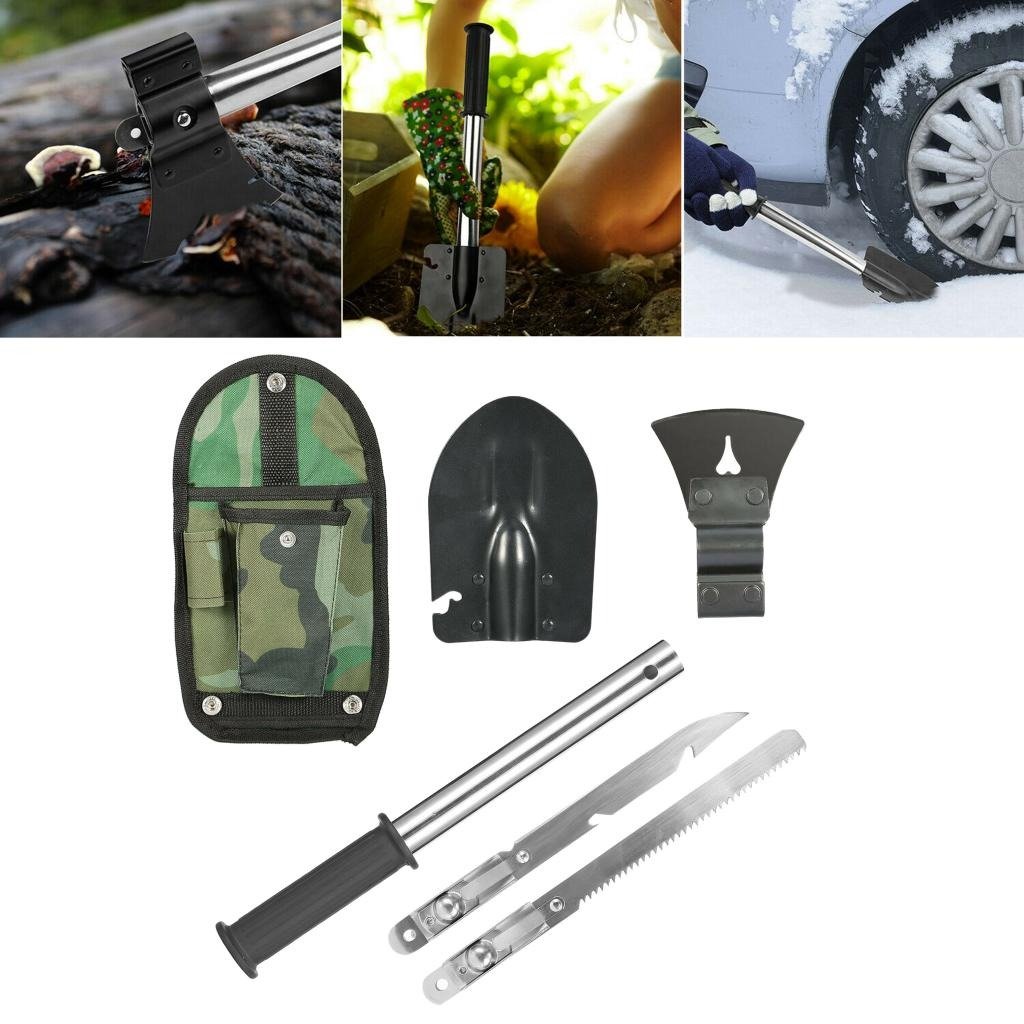 Multifunctional Shovel / Axe | 6 in 1 Multi-tool