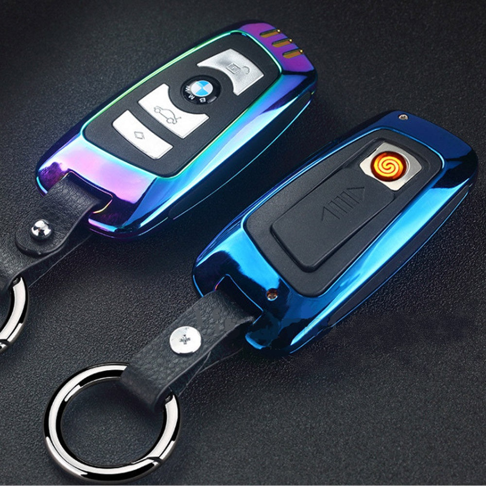 BMW Keychain Coil Lighter | Micro USB Rechargeable