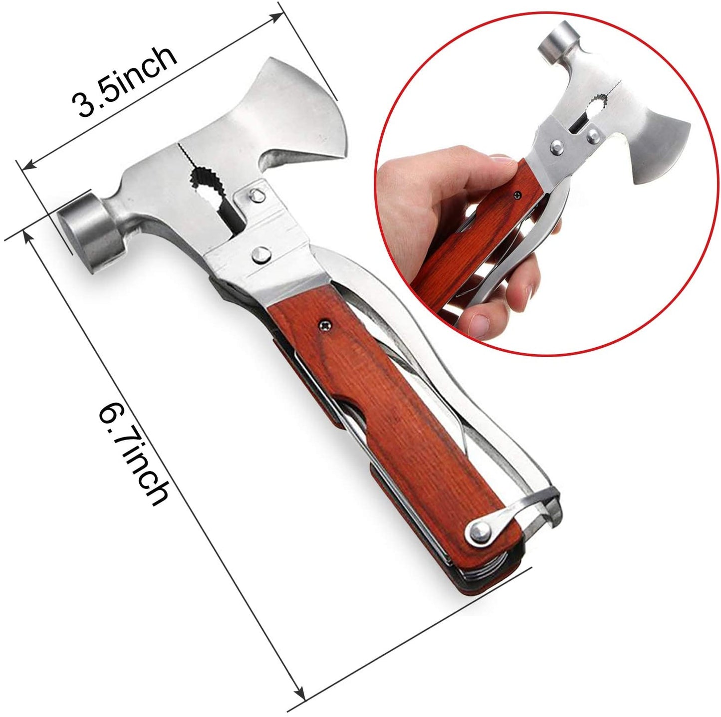 16 in 1 Multi-tool Hammer/Axe/Plier