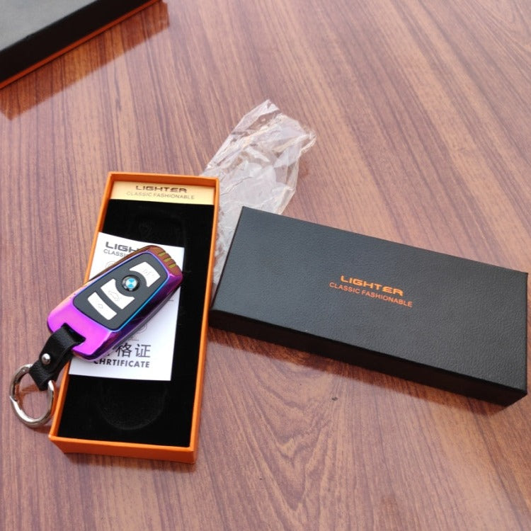BMW Keychain Coil Lighter | Micro USB Rechargeable