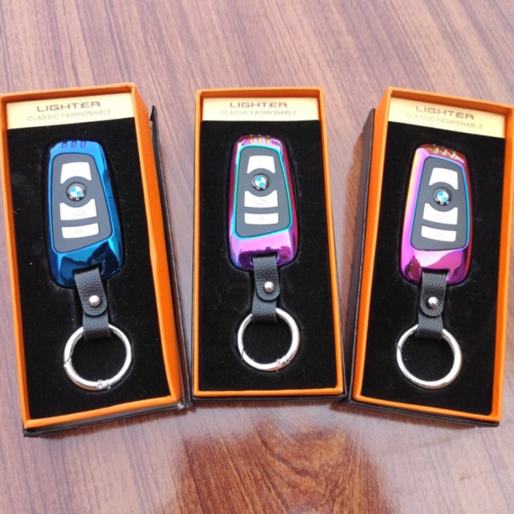 BMW Keychain Coil Lighter | Micro USB Rechargeable