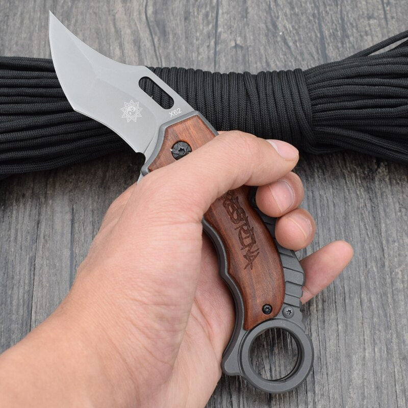 DERESPINA X62 Folding Karambit Knife | 2.9/7"