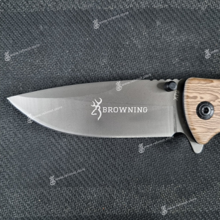 Browning Folding Knife | X79 | Samurai Print | 3.3"/8"