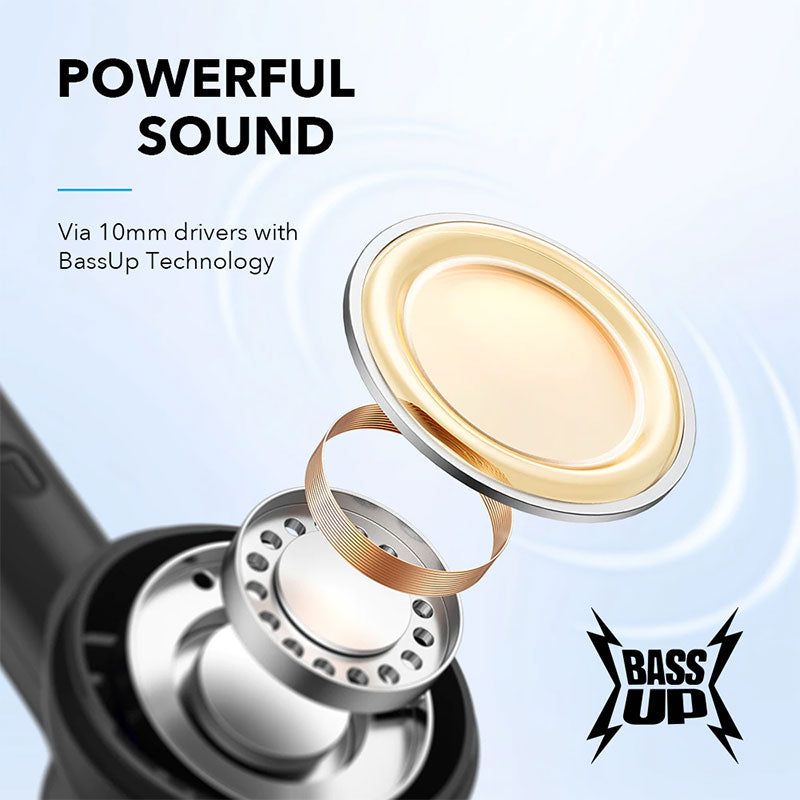 Anker Soundcore R100 TWS Bluetooth Earbuds | IPX5 | 25hrs