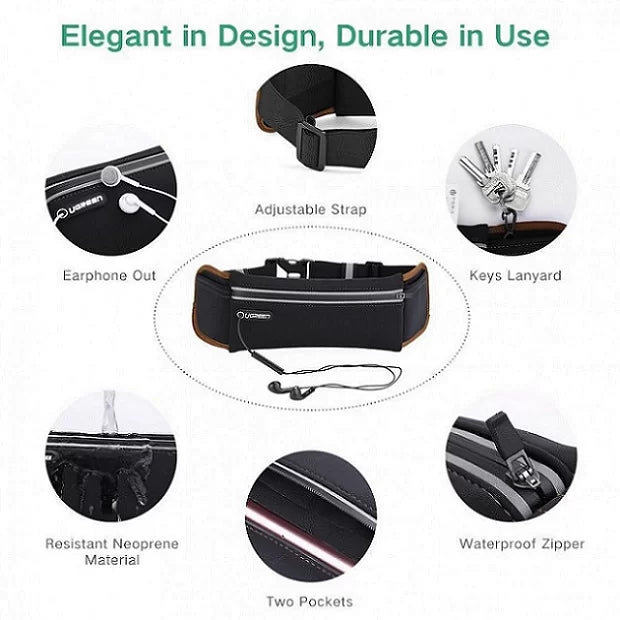 Ugreen Outdoor Sports Waist Bag | Water Resistant