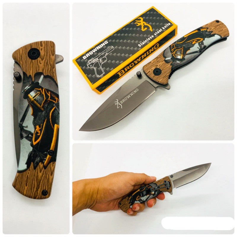 Browning Folding Knife | X79 | Samurai Print | 3.3"/8"