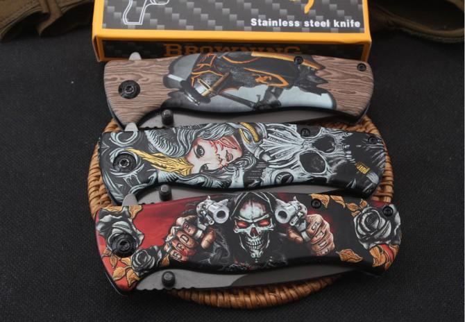 Browning Folding Knife | X79 | Samurai Print | 3.3"/8"