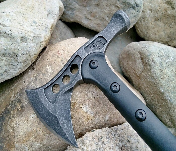 15" Stonewash Hatchet Axe with Sheath