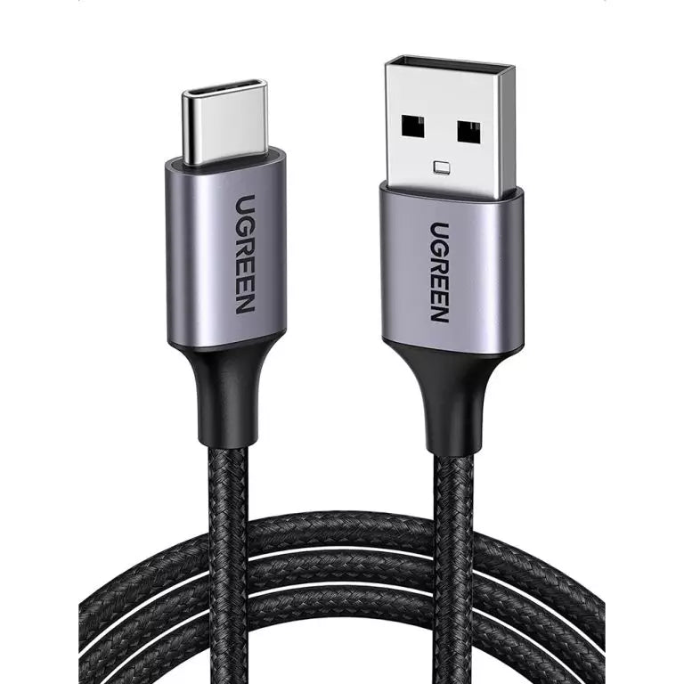 Ugreen Nylon Braided Fast USB-A to Type-C Cable | 0.5m/1.5'
