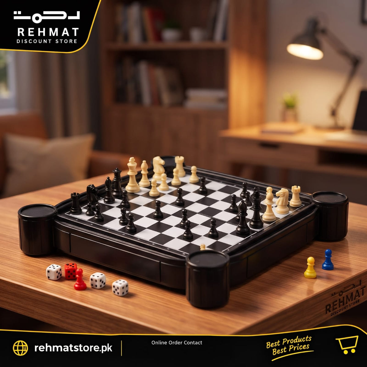 8 in 1 Board Game Set