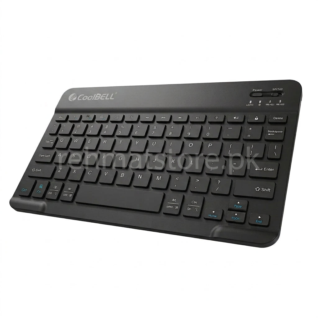 CoolBell Keyboard | Type-C Rechargeable | BT5.3 | AirBoard BK-01