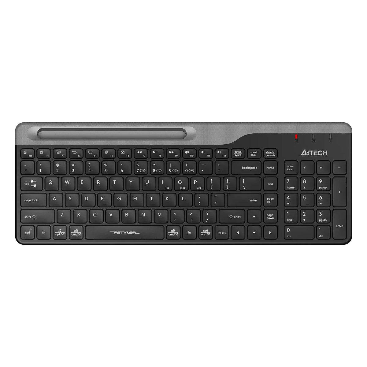 A4Tech Fstyler FBK25 QuietKey Bluetooth & 2.4G Wireless Keyboard