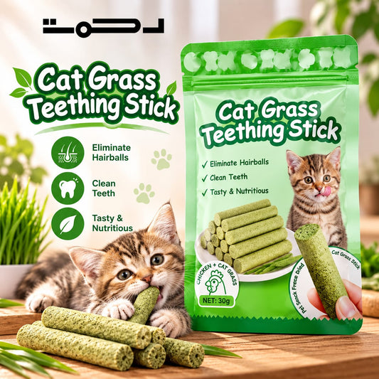 Cat Grass Teething Stick