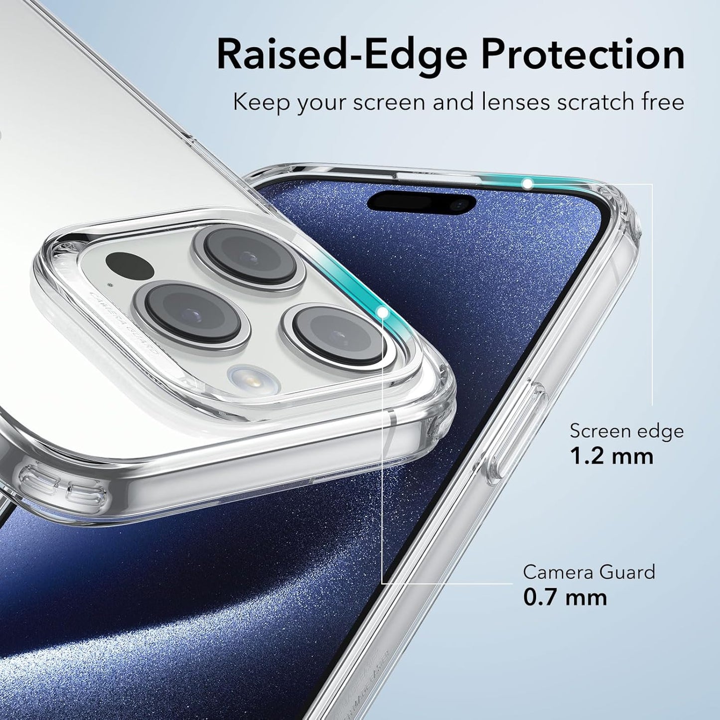 CLEARANCE SALE - ESR ZERO Series case for iPhone 15 Pro Max - Clear