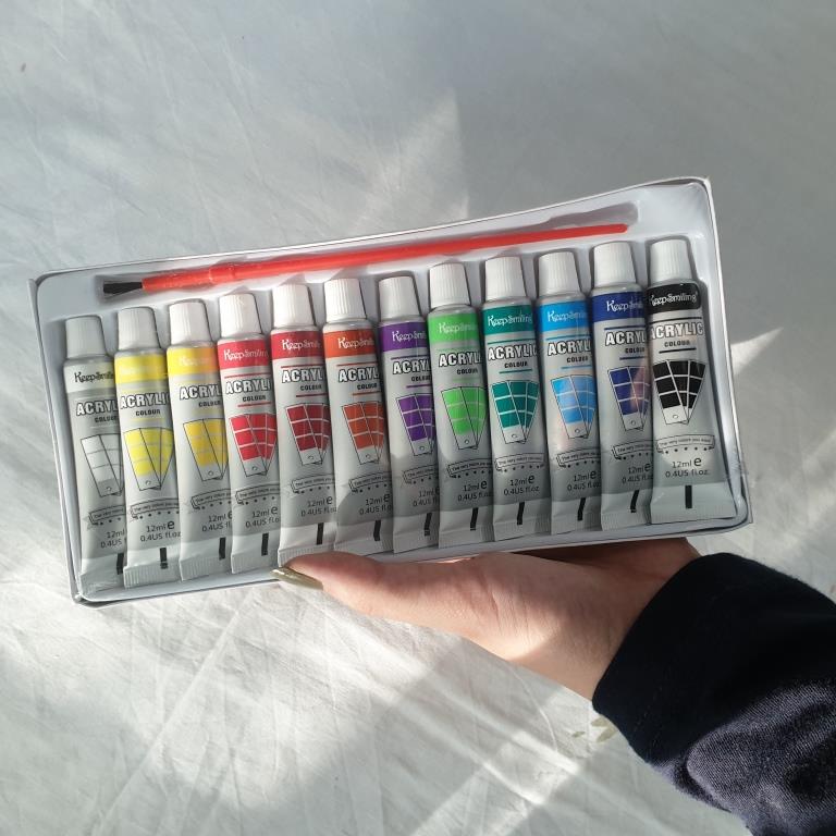 Acrylic Paint Set | Keep Smiling