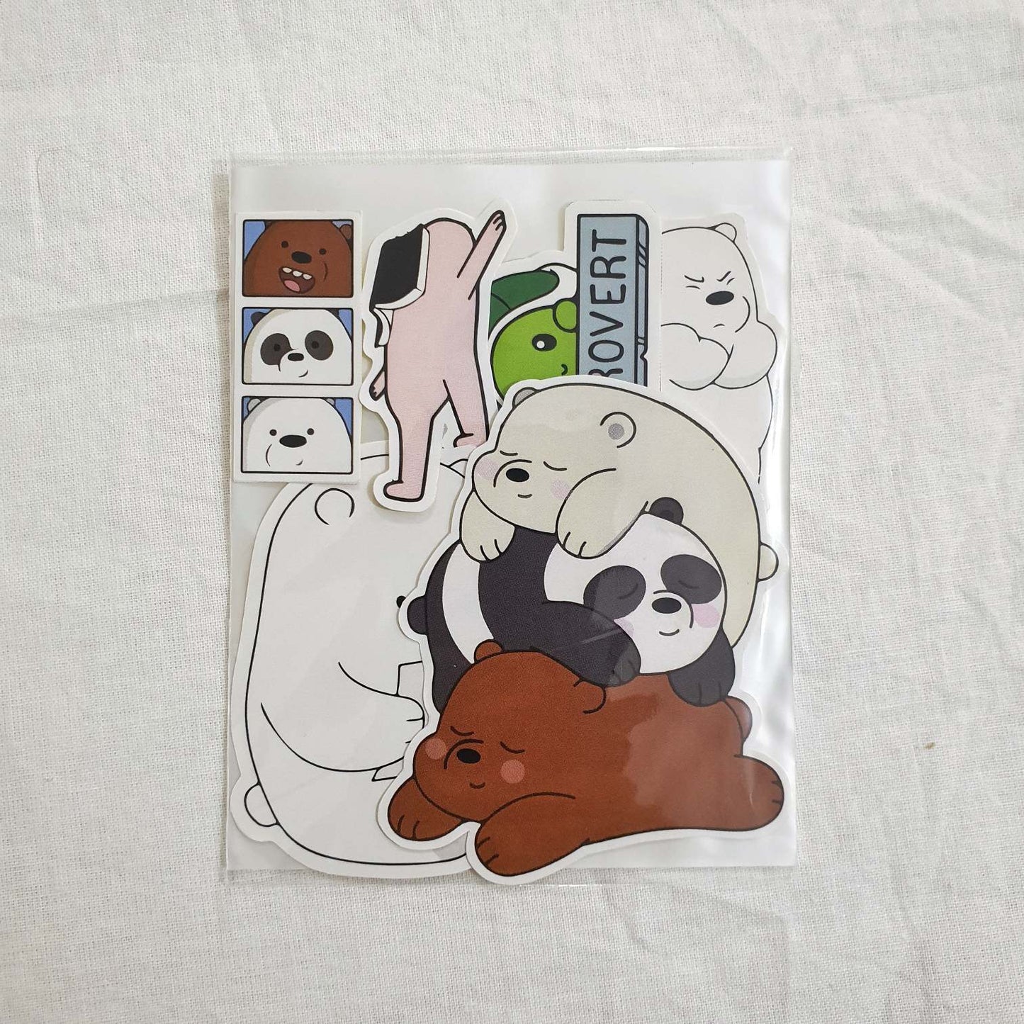 Bears sticker pack | 6 random stickers