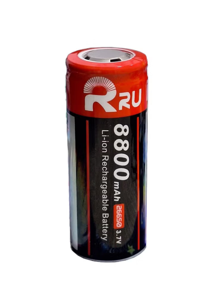 RUILANG (RU) 26650 3.7V 8800mAh Li-ion Rechargeable Battery.