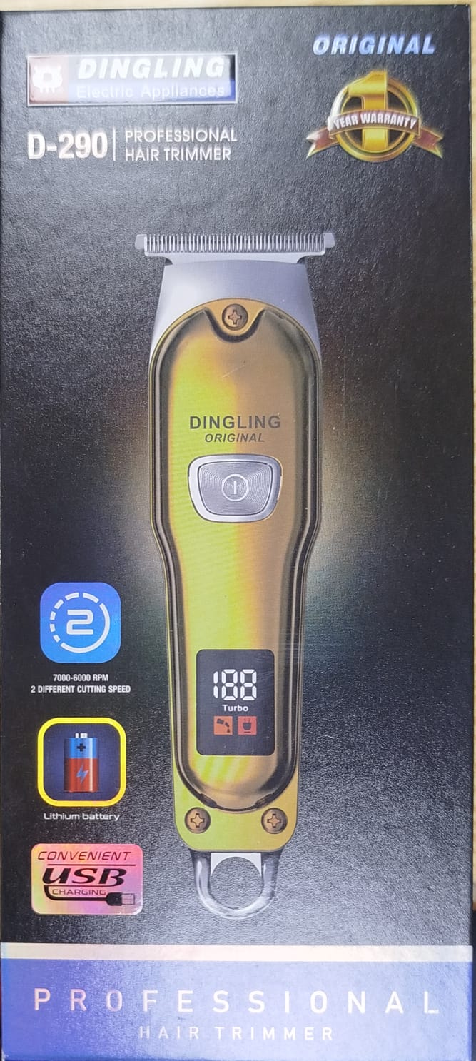 Original Professional Hair Clipper Dingling D-290 | Trimmer
