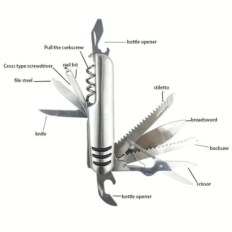 11 in 1 Swiss Knife Multi-tool