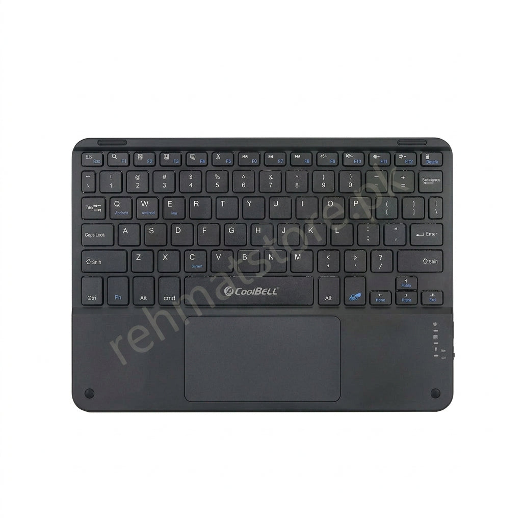 CoolBell Type-C Rechargeable Wireless Bluetooth Keyboard with Touchpad | Smart Board BT-KB02.