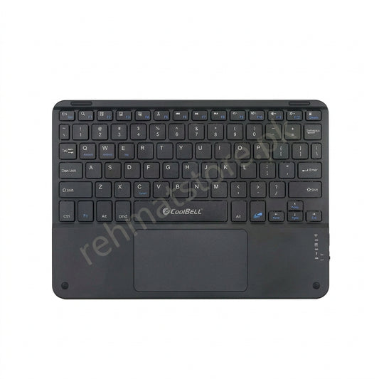 CoolBell Type-C Rechargeable Wireless Bluetooth Keyboard with Touchpad | Smart Board BT-KB02.