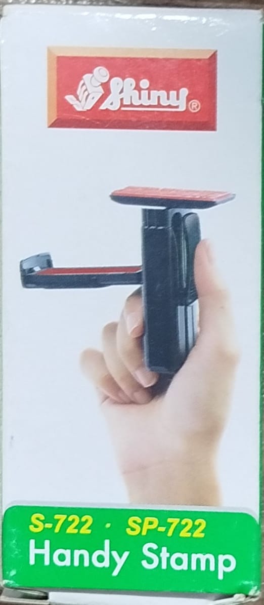 Self Inking Handy Pocket Stamp S-722 | Shiny | Made in Taiwan