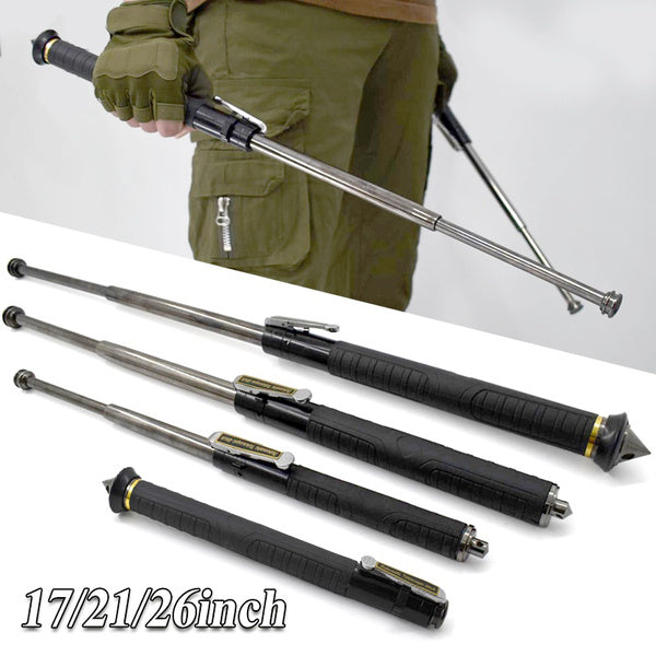 Automatic Spring Self-defense Telescopic Sticks 21inch Baton (will be back in stock soon)