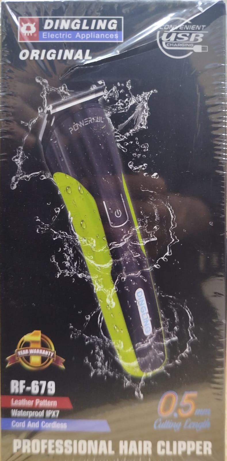 Professional Hair Clipper Dinglig Rf-679 | Trimmer | Shaver