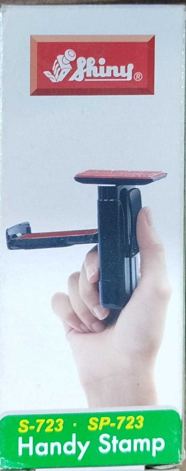 Self Inking Handy Pocket Stamp S-723 | Shiny | Made in Taiwan
