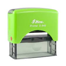 Self Inking Stamp S-845 | Shiny | Made in Taiwan