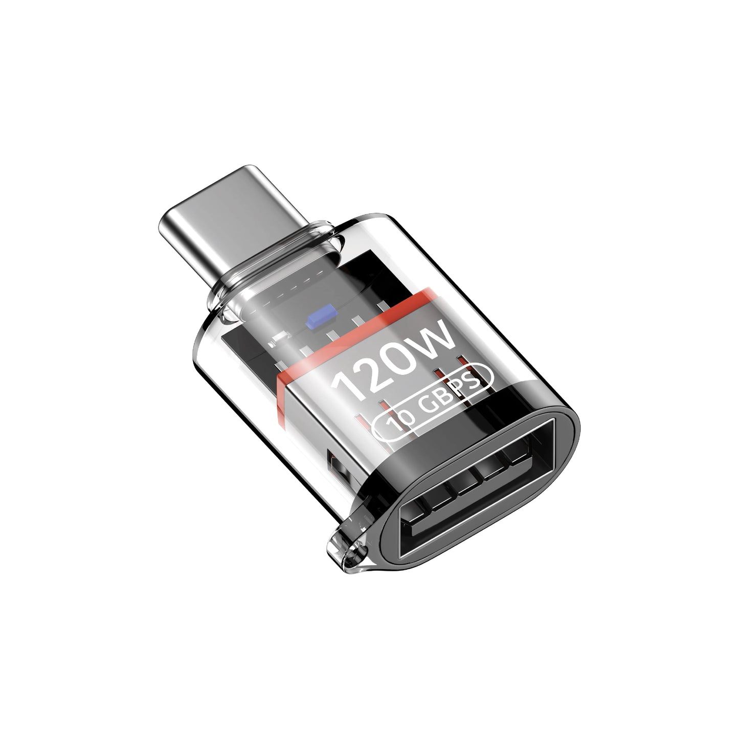 Amaze Type-C Male to USB-A 3.2 Female 120W OTG Adapter | A12 Pro