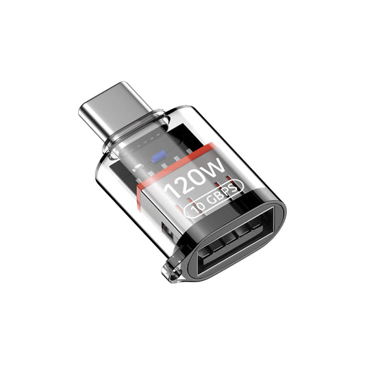Amaze Type-C Male to USB-A 3.2 Female 120W OTG Adapter | A12 Pro