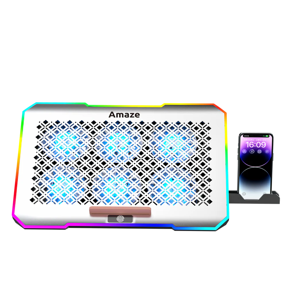 Amaze 6 Fan RGB Laptop Cooling Pad / Laptop Stand | A500