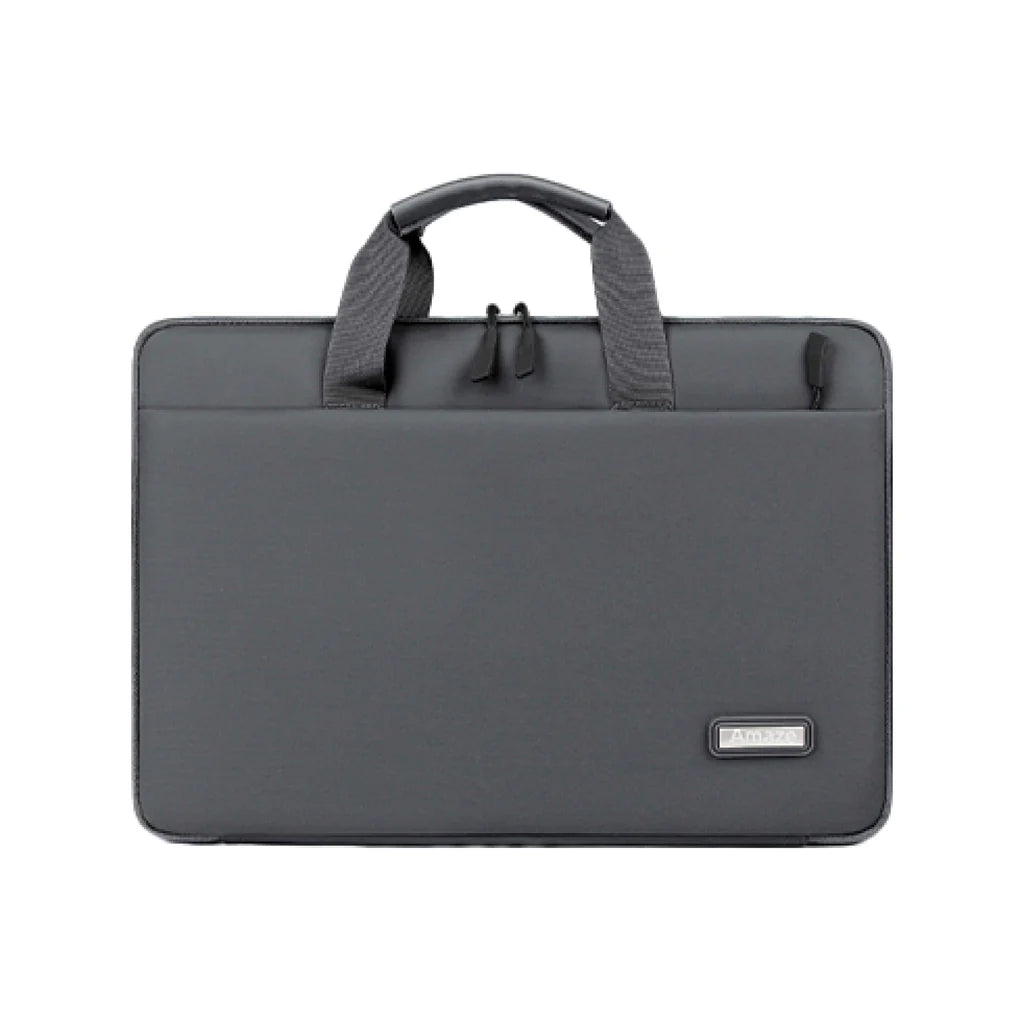 Amaze Smart Pack Synthetic Premium Laptop Bag/Sleeve | A900 | Black/Blue/Grey