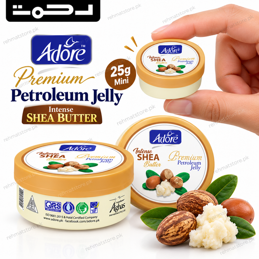 Adore Premium SHEA Butter Petroleum Jelly/Vaseline | 25g Mini