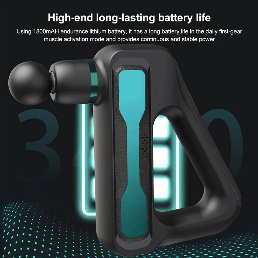 Blueidea Gun Massager 30W Type-C Rechargeable | BLD-888