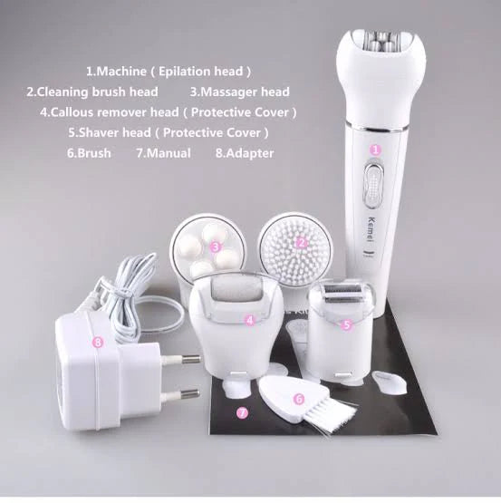 Kemei 5-in-1 Beauty Tools Kit | BS-2199