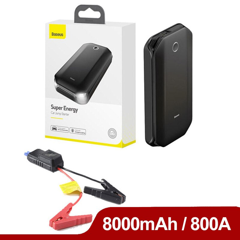 Baseus Super Energy 800A Jump Starter Power Bank | 8000mah