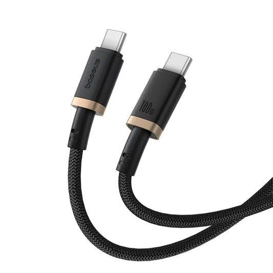 Baseus Dura 100W 1m Type-C to Type-C Braided Cable | Black