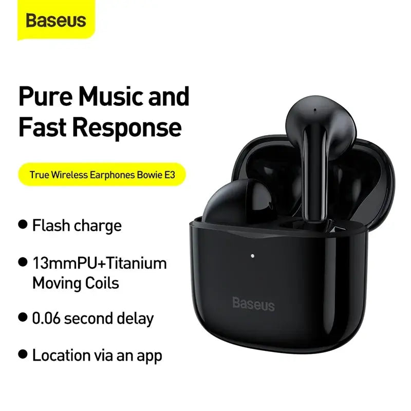 Baseus Bowie E3 True Wireless Bluetooth Earbuds Earphones